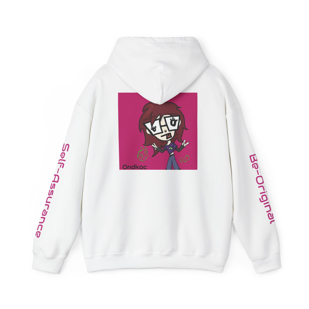 Cartoon Rose Hoodie — Be-Original Graphic Pullover