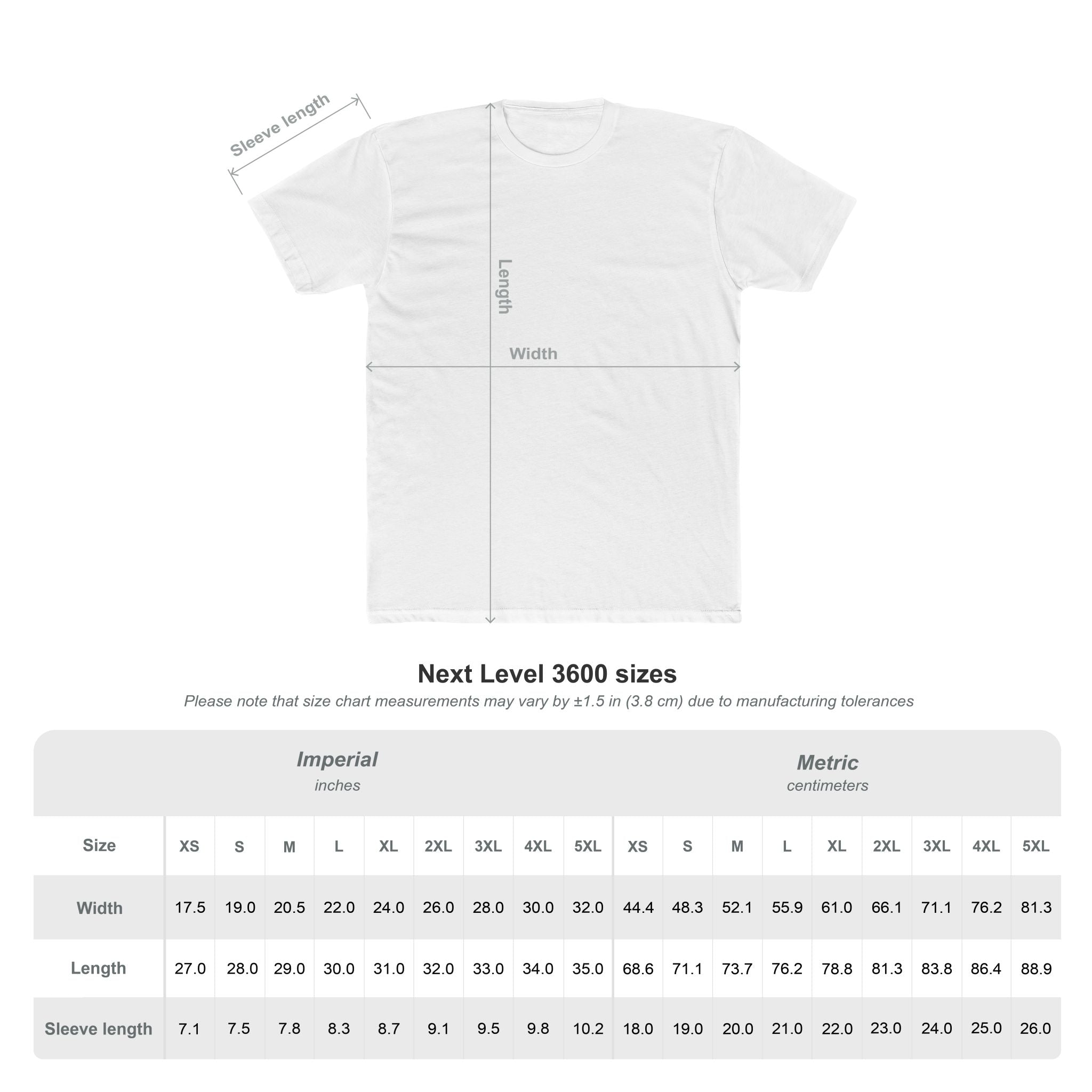 Crew Tee 'OneNation' Design