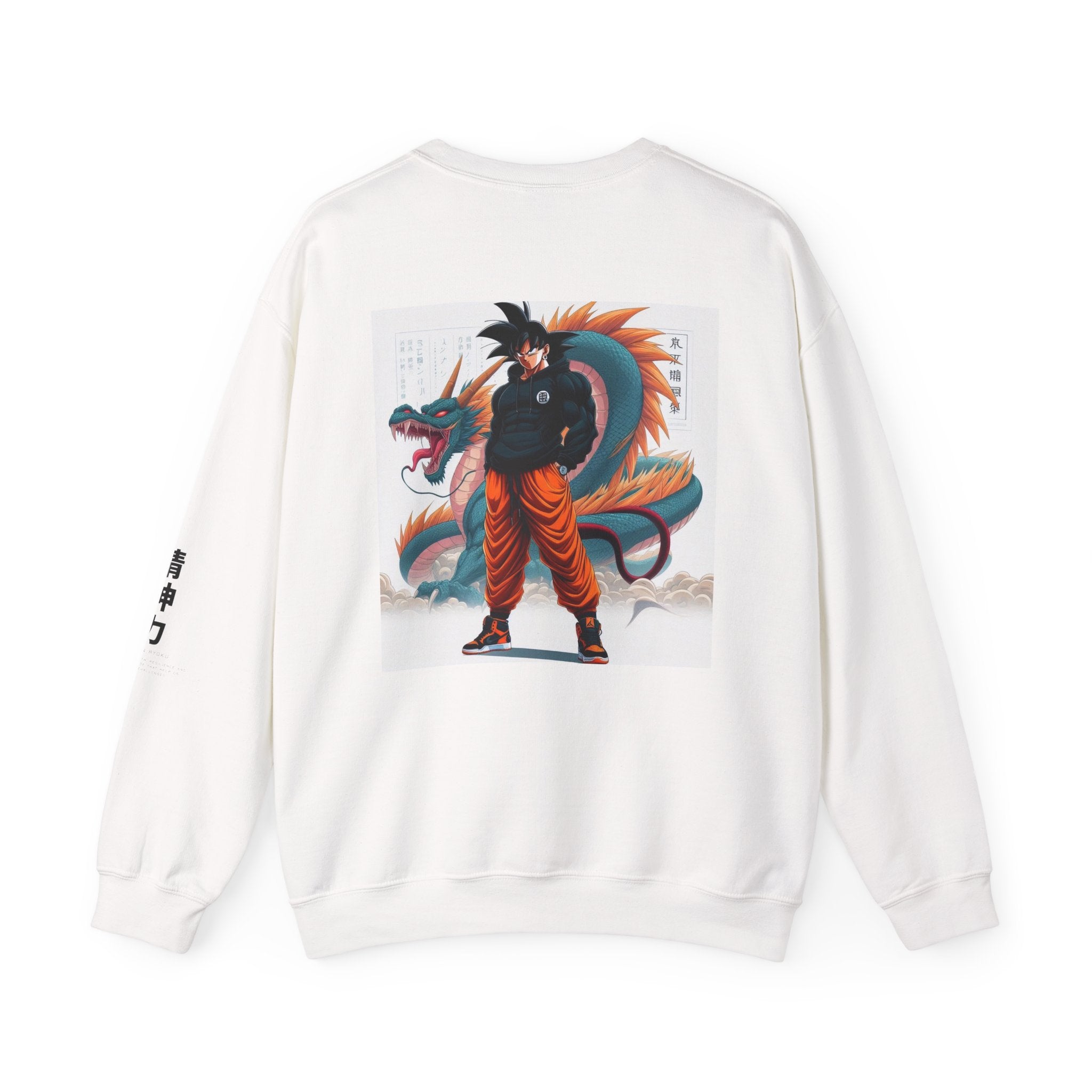 Goku-Inspired Unisex Crewneck Sweatshirt, Cozy Graphic Sweatshirt for Fans, Perfect for Gift Giving, Stylish Loungewear