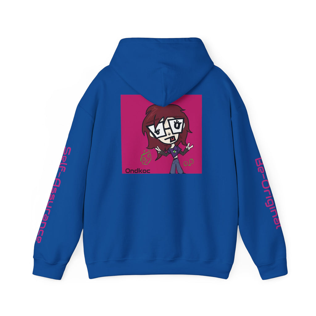 Cartoon Rose Hoodie — Be-Original Graphic Pullover