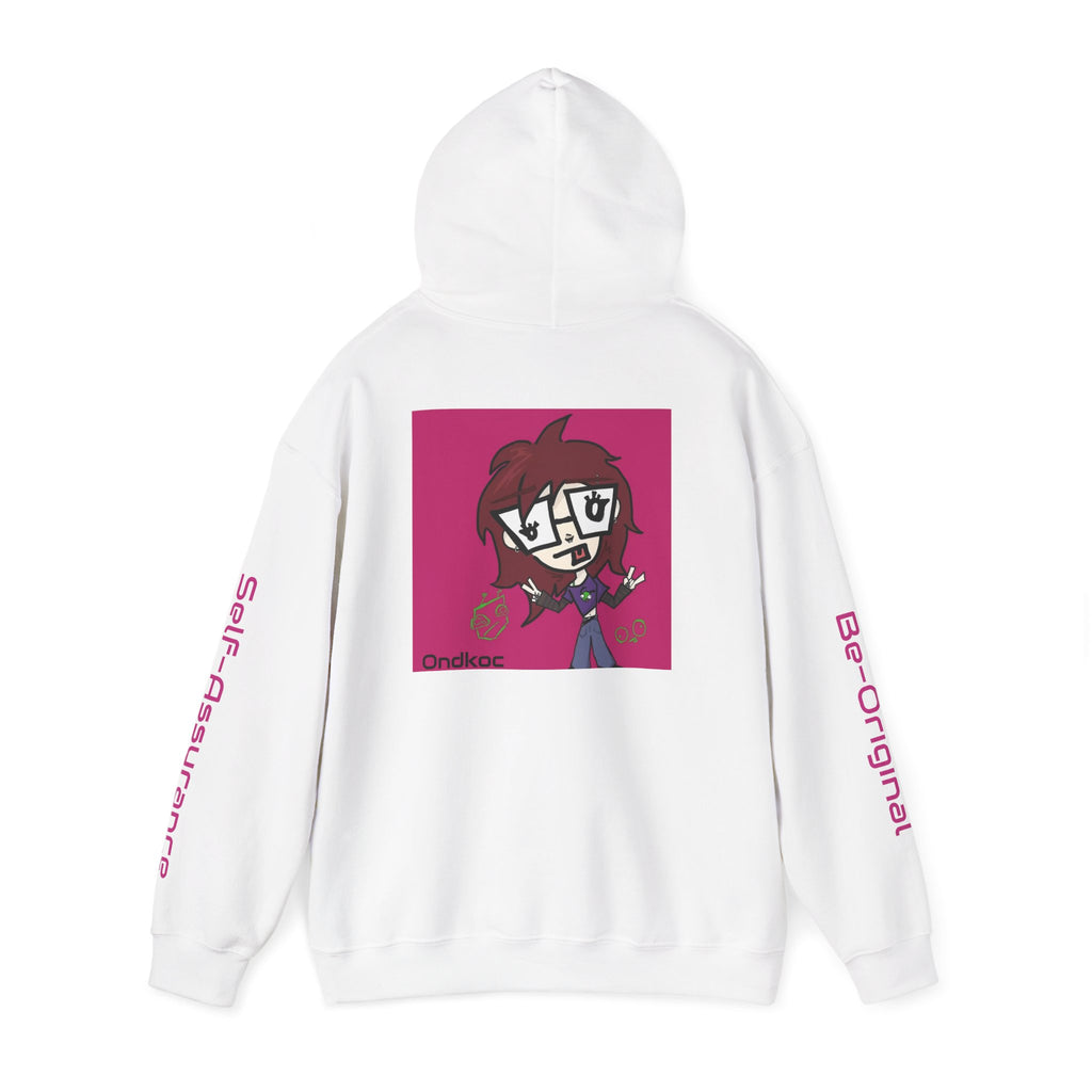 Cartoon Rose Hoodie — Be-Original Graphic Pullover