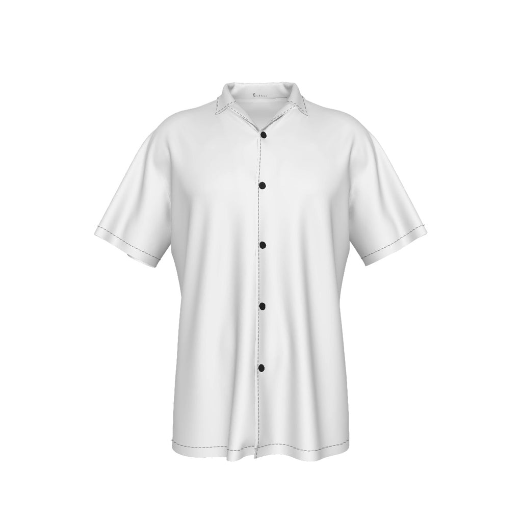 Men's Hawaiian Shirt With Button Closure
