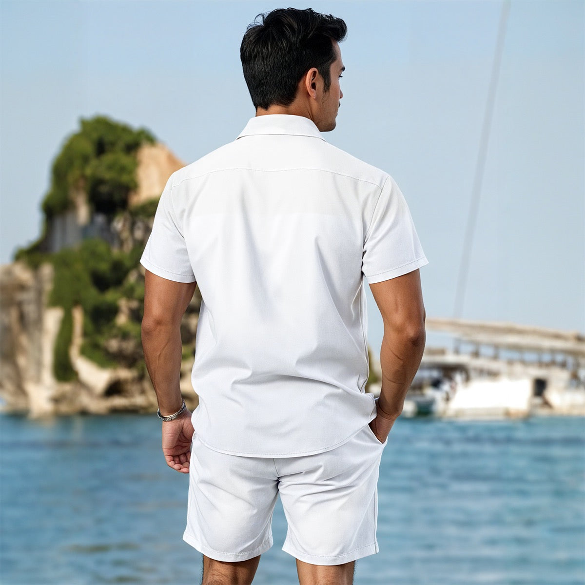 Men's Summer Short & Shirt Set