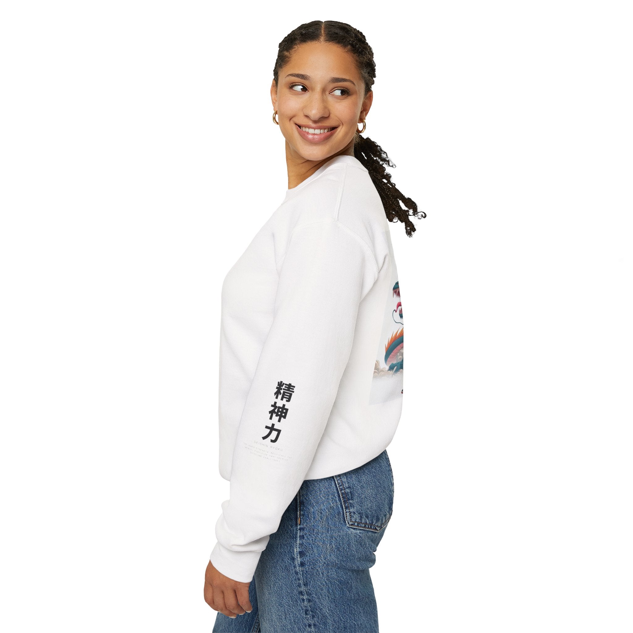 Goku-Inspired Unisex Crewneck Sweatshirt, Cozy Graphic Sweatshirt for Fans, Perfect for Gift Giving, Stylish Loungewear