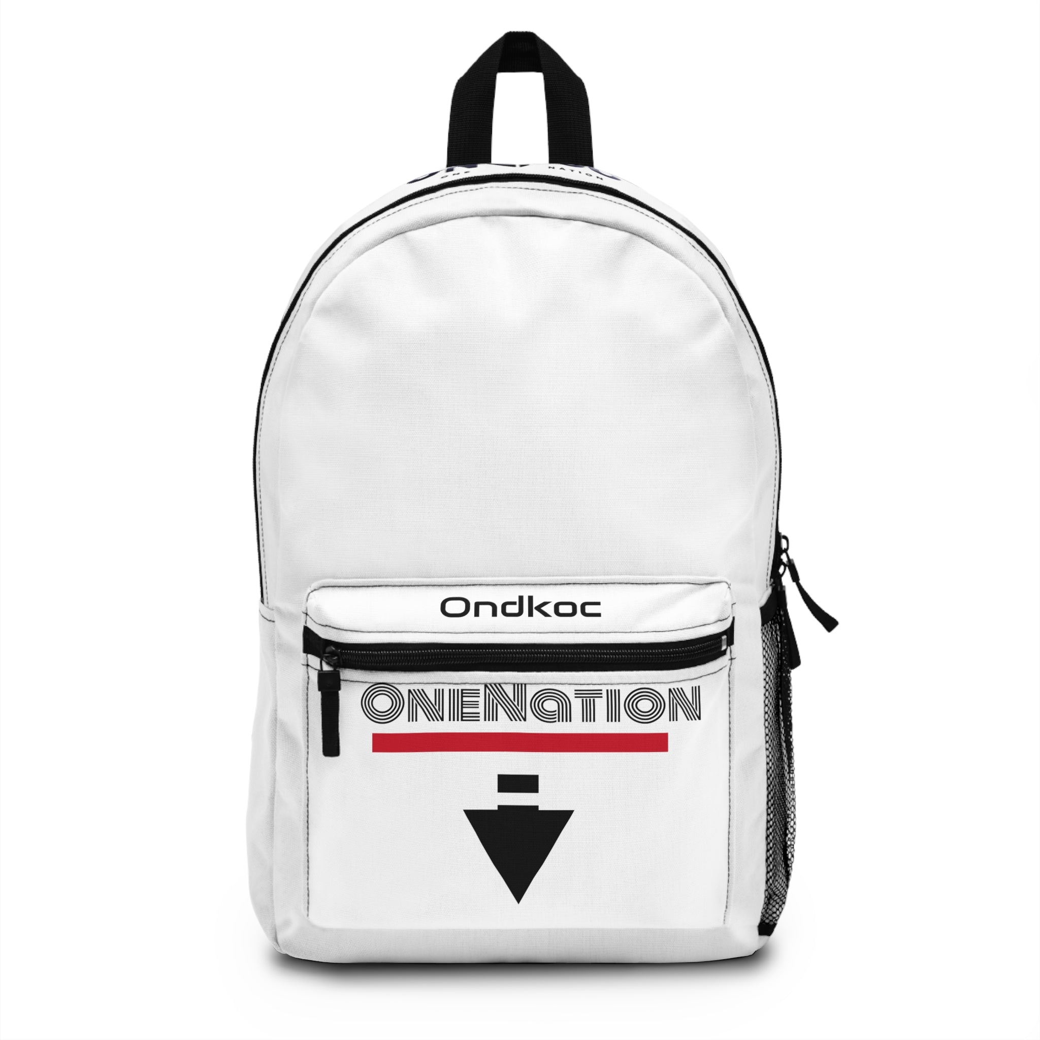 Stylish Backpack with 'One Nation' Design