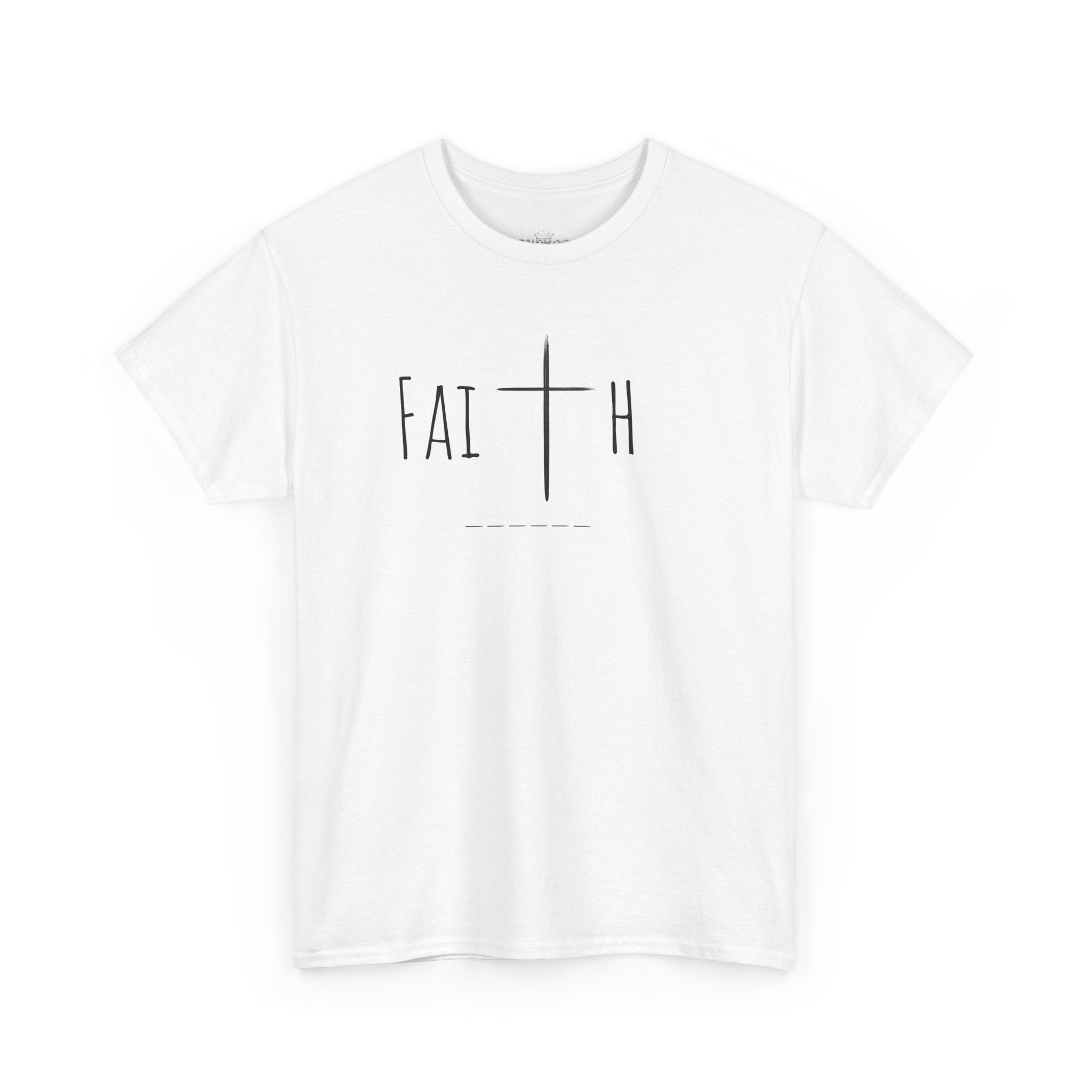 Faith and Perseverance Unisex Heavy Cotton Tee, Motivational Shirt, Gift for Believers, Inspirational Apparel, Comfortable Everyday Wear