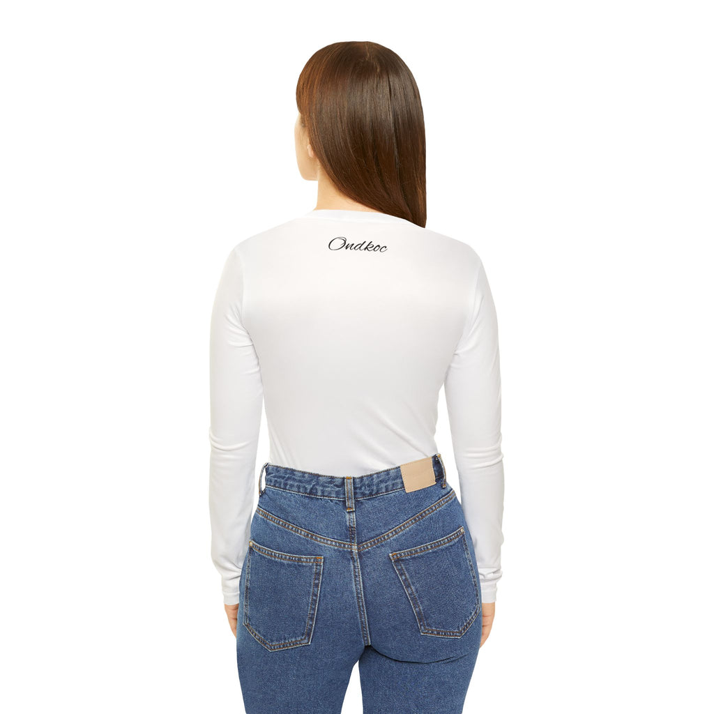 80's Made Me Long Sleeve V-Neck Shirt — Retro 80s